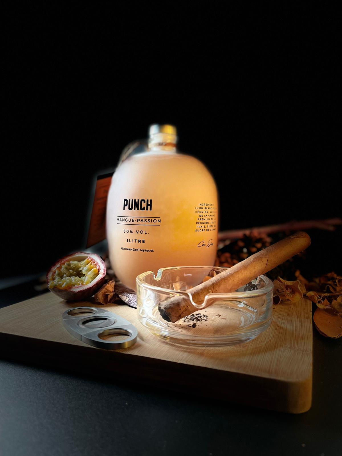 Bouteille Punch Mangue-Passion, Le Trésor des Tropiques
