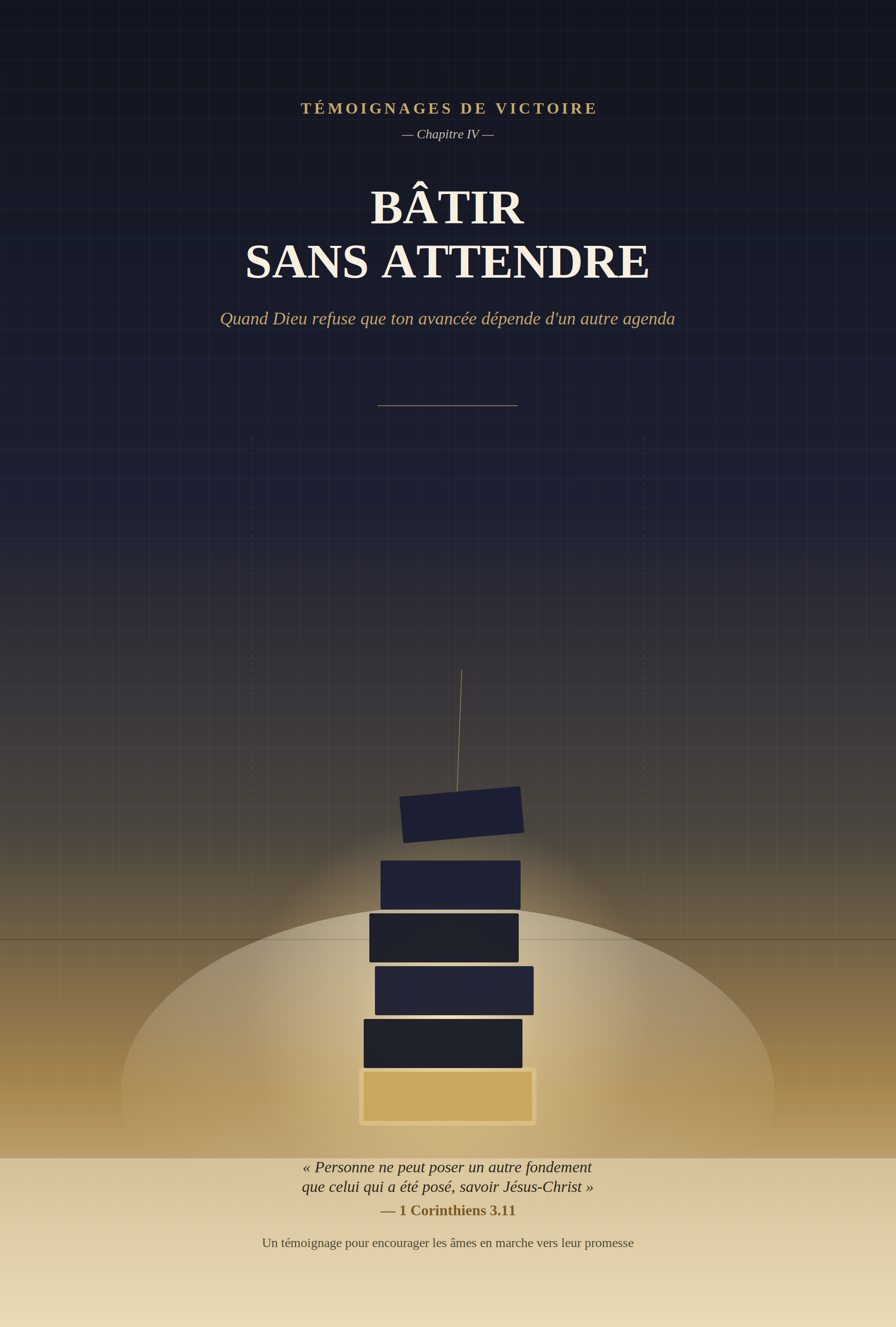 Couverture de BÂTIR SANS ATTENDRE