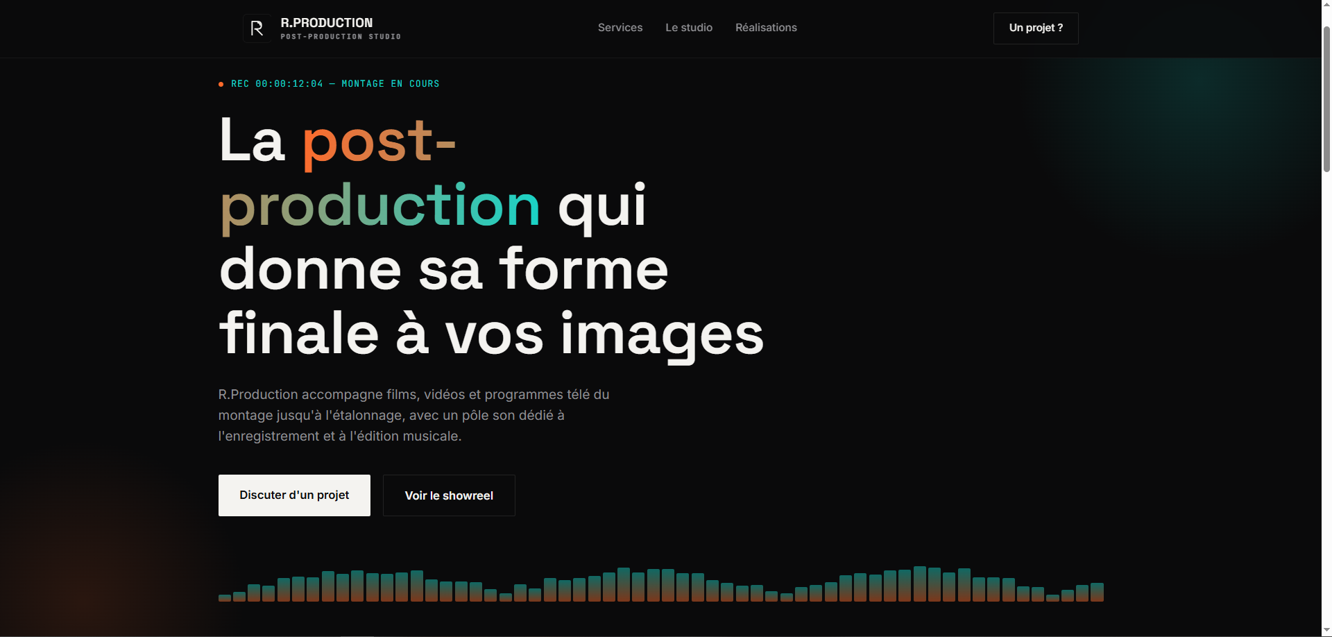 Aperçu du projet R.Production
