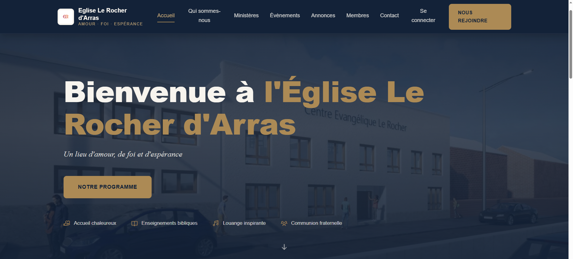 Aperçu du projet Le Rocher Arras